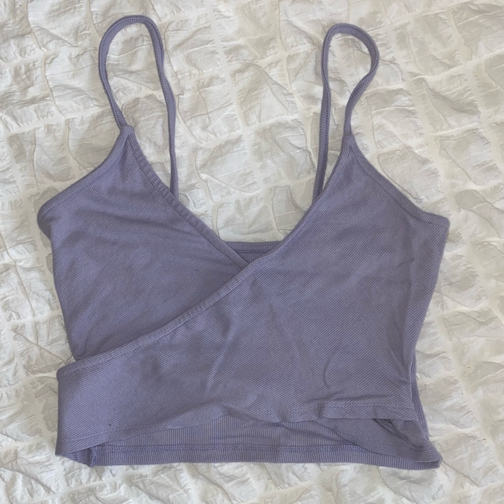 PacSun Criss Cross Crop Top